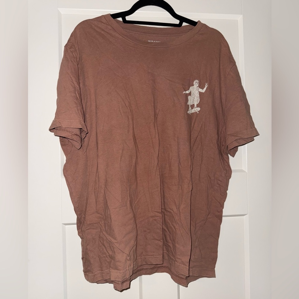 Old Navy Brown Short Sleeve Tee